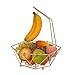 thumbnail image 3 of Kitchen Details 23377-COPPER Geode Fruit Basket with Banana Tree, Copper, 3 of 4