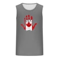 thumbnail image 3 of Camiseta sin mangas de cuello redondo para hombre, ropa de ocio, fitness, para el hogar, pijama, camiseta con estampado a color, blusa deportiva de poliéster para hombre, 3 of 4