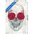 thumbnail image 3 of Rachel Caldwell - Skull Roses Wall Poster with Push Pins, 14.725" x 22.375", 3 of 3