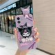 thumbnail image 1 of Sanrio Kuromi-fundas de teléfono con dibujos animados en 3D para iPhone 14, 13, 12, 11 Pro Max, Mini, XR, XS MAX, 8, X, 7, funda de silicona suave anticaída, Y2k, niñas Fivean unisex, 1 of 2