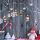 thumbnail image 5 of Decoraciones colgantes de pared de Navidad únicas, decoración de árbol de Navidad, adorno colgante de fiesta de Navidad, decoraciones colgantes de puerta delantera, 6 uds., 5 of 8