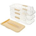thumbnail image 2 of Refrigerator Egg Rolling Organizer Multi-layer Egg Container Transparent Egg Dispenser, 2 of 3