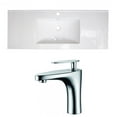 thumbnail image 1 of American Imaginations 24.25-in. W 3H8-in. Ceramic Top Set In White Color AI-15618, 1 of 1
