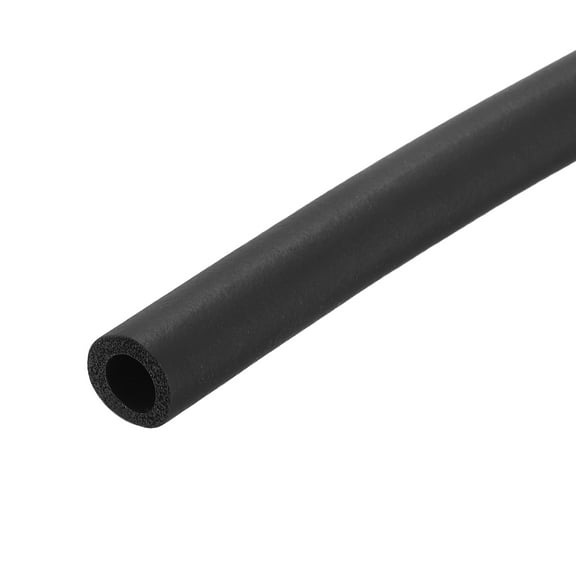 2/7" ID Pipe Insulation Foam Tube, EPDM Pipe Cover 3/7" OD Wrap Roll Bar Tubing 4.9FT Long - Insulation Freeze Heat Preservation for Guitar Stand/AC Units/Exercise Machine