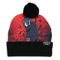 thumbnail image 4 of Naruto Shippuden Beanie Itachi Akatsuki Shinobi Organization Cuffed Pom Cap Hat, 4 of 7