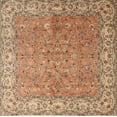 thumbnail image 1 of Ahgly Company Machine Washable Indoor Rectangle Traditional Sand Brown Area Rugs, 8' x 12', 1 of 7