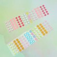 thumbnail image 4 of KAKOWELY 5 Sheets DIY Colored Diamond Sticker Artificial Crystal Sticker Exquisite Acrylic Rhinestone Stickers Cartoon Rhinestone Decals Multi-purpose Acrylic Rhinestone Sticker, 4 of 4