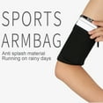 thumbnail image 3 of Sports Armband Cell Phone Armband for Running, Fitness and Gym Workouts - Black L code, 3 of 6