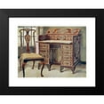 thumbnail image 2 of Edwin Foley 24x19 Black Modern Framed Museum Art Print Titled - Walnut Inlaid Writing-Table (1910 - 1911), 2 of 5