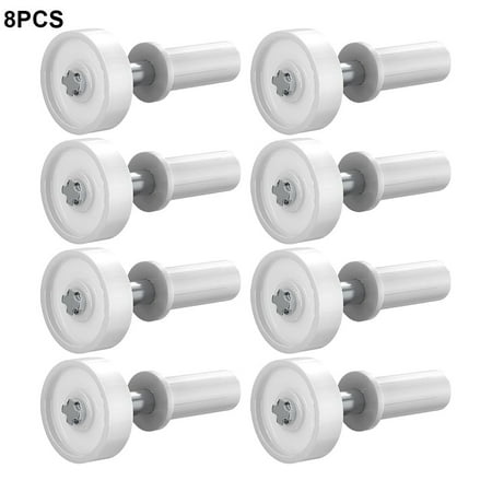 

8Pcs Bi-Fold Door Top Guide Wheel Bi-Fold Door Hardware Repair Kit