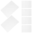 thumbnail image 1 of OUNONA 100 Pcs Heat Laminating Sheets Anti Reflective Document Protection for Home Use White, 1 of 8