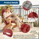 thumbnail image 4 of Chair Cushion 44x19x4High Back Rocking Chair Cushion Non- Thick Waterproof Patio Chair Cushions For Outdoor Indoor, 4 of 7