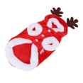 thumbnail image 4 of GOOHOCHY Adorable PET ELK ROPA CALIENTE Traje de Navidad Trajes de fiesta para Puppy Dog (Tamaño XS), 4 of 7