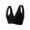 Black, variant on Virmaxy Womens High Impact Sports Bra V Large Bra Bottom for Sexy Sports Yoga Wrapped Chest Scarless Back Sleeping Underwear Blue L