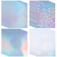 CCOCC 20 Sheets Holographic Sticker Paper for Inkjet Laser Printer 8