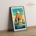 thumbnail image 2 of Eastern Print Egypt Poster, City Prints Wall Decor, Travel Poster, Travel Wall Art Decor, Colorfull Travel Poster Decor For Bedroom, Living room, Home Office, UNFRAMED 12x18, 2 of 4