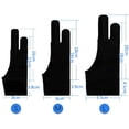 thumbnail image 6 of Two-Finger Painting Drawing Gloves Digital Tablet Anti-Missing Special Gloves Writing Drawing Gloves, 6 of 6