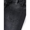 thumbnail image 2 of Baby Boys' Elastic Waist Distressed Water Washed Jeans, 2 of 5