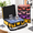 Orange, variant on Trading Card Storage Case for 3x4 Rigid Toploaders, Carbon Fiber Aluminum Alloy Holds 650+ Top Loaders