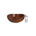 thumbnail image 1 of Wood Salad Bowl Wood Fruit Bowl Wood Fruit Bowl Decorative Snack Dish Home Supplies, 1 of 3