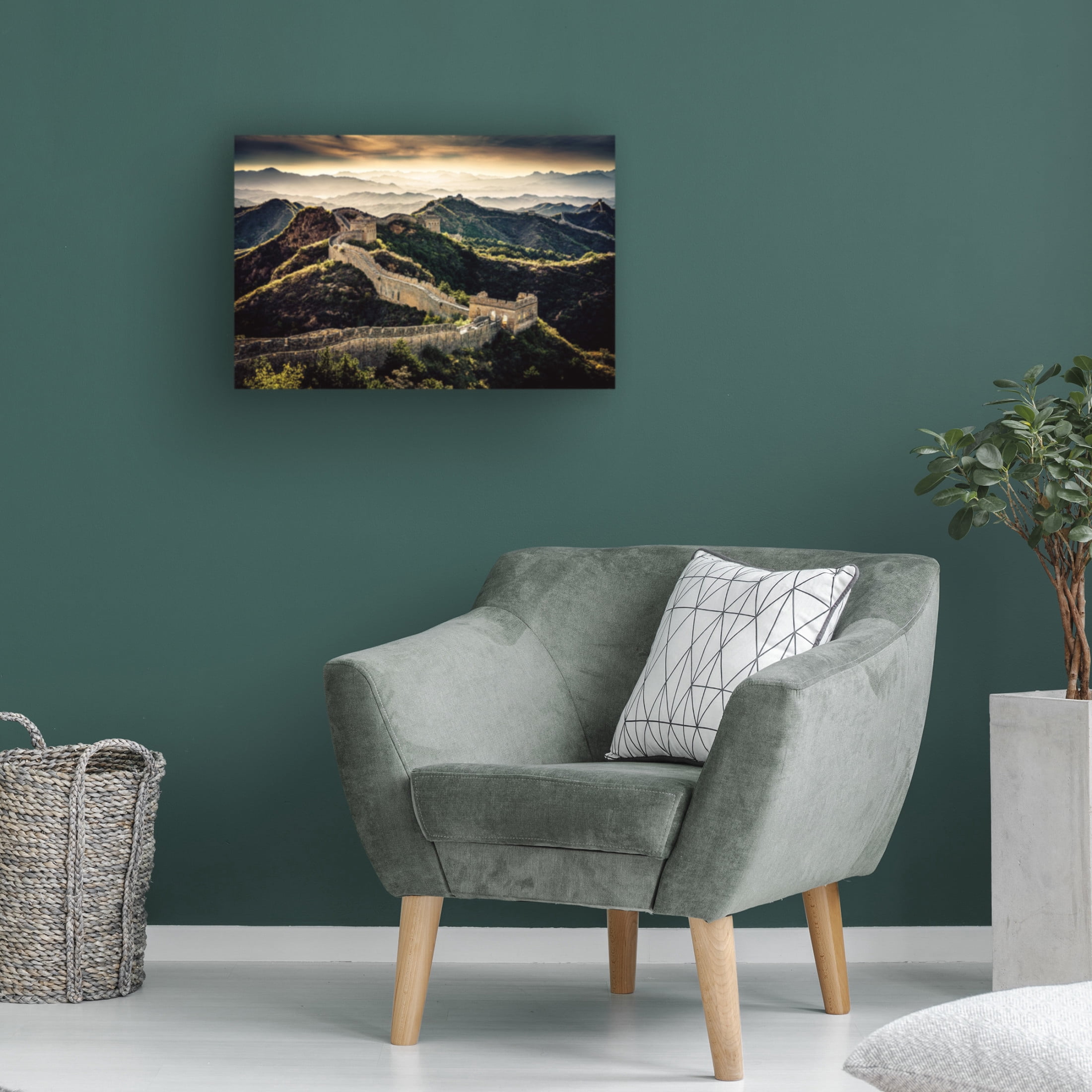 Trademark Fine Art Dieter Reichelt Chinese Wall Canvas Wall Art