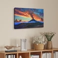 thumbnail image 4 of Wall Art For Living Room Volcano Wall Art Volcanic Eruption Canvas art Framed wall art Painting For Livingroom Decor Office Bedroom Decoration, 4 of 7