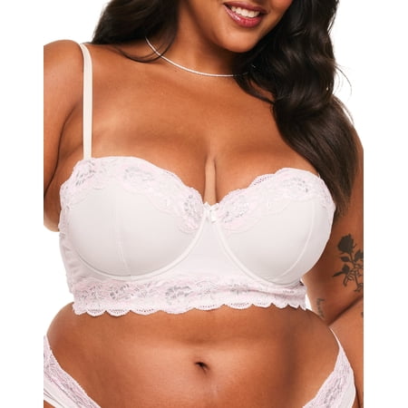 Adore Me Mavis Contour Balconette Women's Bra Plus and Regular Sizes