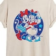thumbnail image 3 of Disney - Minnie Daisy Americana - Juniors Ideal Flowy Muscle T-Shirt, 3 of 5