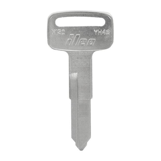 HILLMAN  Automotive  Key Blank  YM57/X120  Double sided For Yamaha Pack of 10 