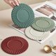 thumbnail image 2 of Silicone Insulation Pad High Temperature Resistant 1 Piece Dark Green, 2 of 4