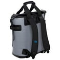 thumbnail image 3 of Built 36 cans Welded Wide Mouth Soft Cooler Backpack Gray, 3 of 8