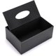 thumbnail image 4 of Funda rectangular de piel sintética para caja de pañuelos: soporte multifuncional con control remoto para papelería y organizador decorativo para bolígrafos y pañuelos., 4 of 5