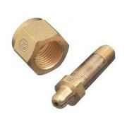 Regulator Inlet Nuts, Nitrous Oxide, Plastic, CGA-326