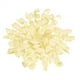 thumbnail image 1 of Uxcell Lazos Rizados de Grosgrain de 4 Pulgadas para Envolver Regalos, Cinta Autoadhesiva, Lazos de Torcido Amarillo/Blanco, 6 Piezas, 1 of 7