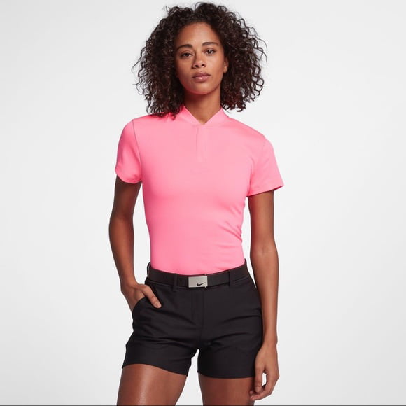 Nike Blade Collar Pink Golf Polo 2018 Top Size XL - Walmart.com ...