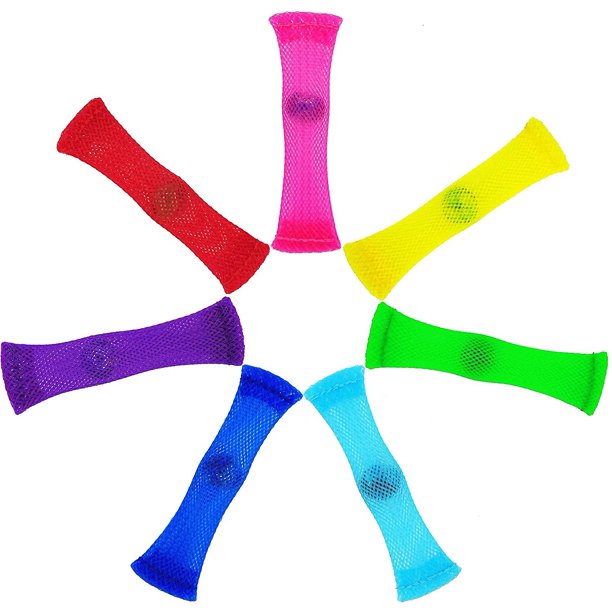 Multicolor Fidget Toys Juguete para aliviar el estrés que ayuda a las personas con ansiedad y depresión a desviar la atención, 7 piezas