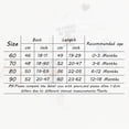 thumbnail image 3 of CAUYDY Newborn Boys Sleepers Baby Clothes Preemie Long Sleeved Bodysuit Infant Boy Romper Fall Winter Toddler Loungewear 0-3M 6-9M 12-18M White for Sizes 12-18 Months, 3 of 8