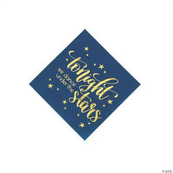 Dance Under the Stars Beverage Napkins, Wedding, Party Supplies, 50 Pieces