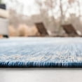 thumbnail image 4 of Rugs.com Outdoor Traditional Collection Rug – 5' x 8' Blue Flatweave Rug Perfect For Bedrooms, Dining Rooms, Living Rooms, 4 of 5