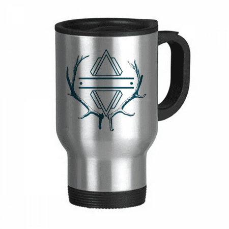 

Line Combination Animal Angle Travel Mug Flip Lid Stainless Steel Cup Car Tumbler Thermos
