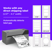 Rollo USB Shipping Label Printer - Commercial Grade Thermal Label Printer for Shipping Packages - High Speed Direct Thermal 4x6 Label Printer & Custom Sticker Label Maker - Supports Windows & Mac