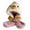 Pink, variant on Krdevn Kids Winter Plush Cartoon Penguin Integrated Earflap Hood 3D Adjustable Knot Tie Thick Windproof Soft Unisex Headwear for Toddler Boys Girls