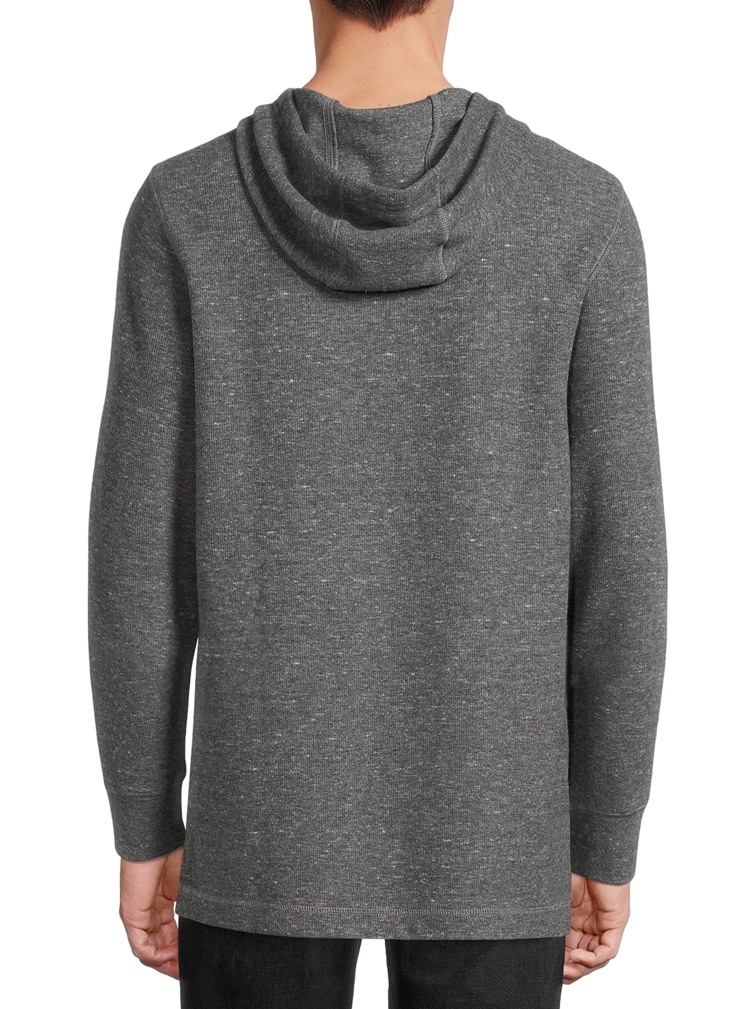 George Men's and Big Men's Long Sleeve Textured Hoodie - Walmart.com