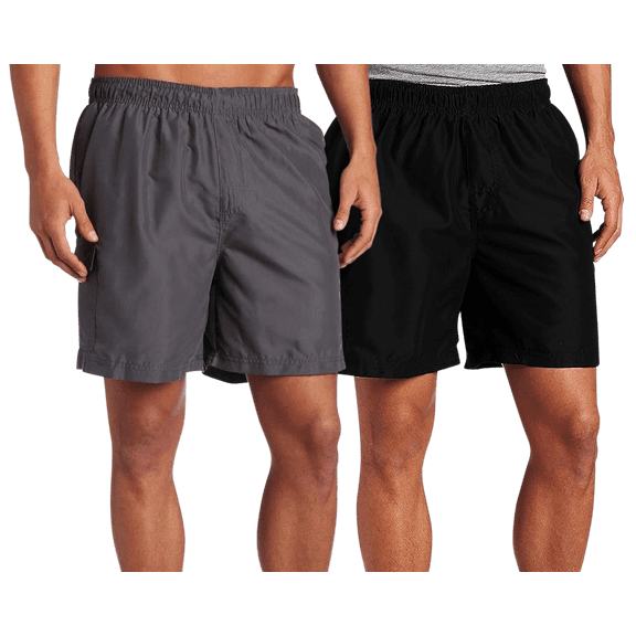 Kanu Surf Men's Swim Trunks - 2 Pack UPF 50 Quick Dry Havana Bathing Suit, 7" Inseam (S-XXL)