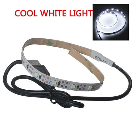 

WANYNG 5V USB 2835 30CM/18SMD LED Strip Light TV Back Lamp Warm LightOne Size
