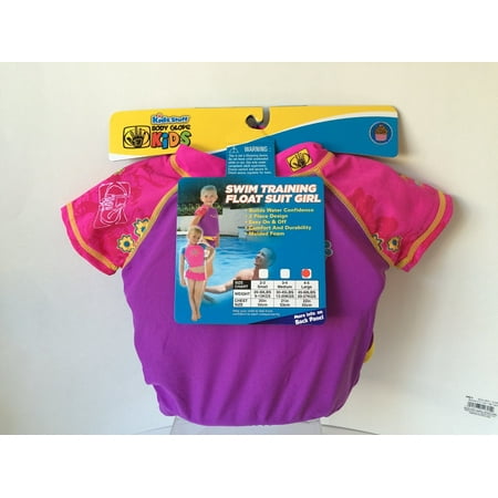 - Kids Stuff Pink and Purple Body Glove Girls Swim Training Float Suit Size 3-4 Medium