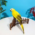 thumbnail image 1 of VONKY Simulation Parrot Statue Party Favors for Tree Yard Patio Home Lawn Wall Yellow 25x7cm 1Set, 1 of 6
