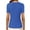 C813 Blue, variant on Gbsyewxs Womens Tops V Neck Short Sleeve Solid Color Slim Casual Summer T Shirts For Women Beige