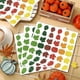 thumbnail image 4 of 10 Sheets Thanksgiving Day Sticker Autumn Sticker Decorative Sticker Reward Sticker Maple Leaf Sticker Label for Card, 4 of 4
