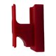 thumbnail image 3 of Soporte para caña de pescar, soporte horizontal y vertical, organizador profesional de pared para muelle, pared, furgoneta, kayak, garaje. Rojo, 3 of 8